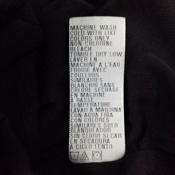 Standard James Perse Black Sleeveless Ruched Waist Mini Dress Womens Size 2 - Picture 11 of 15